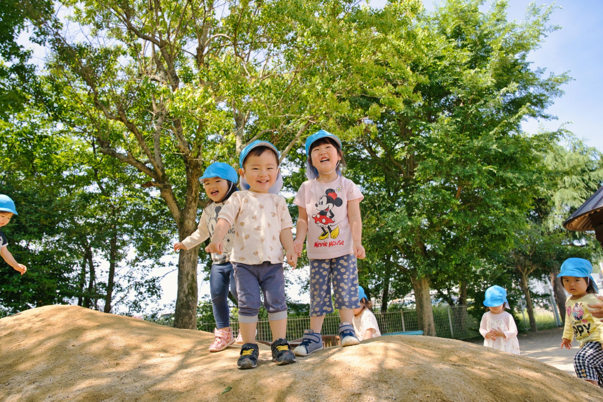 写真：外遊び