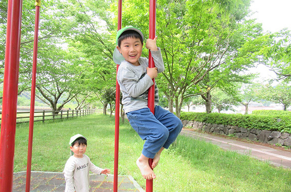 6月  園外活動で三明公園へ！