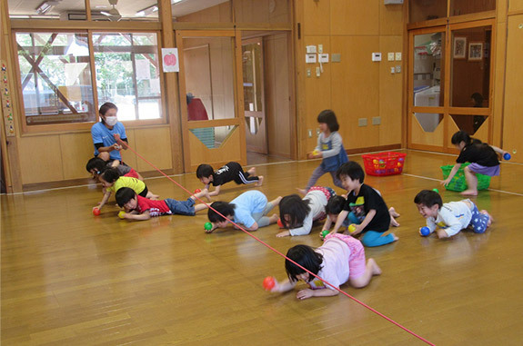 写真：体操教室の様子