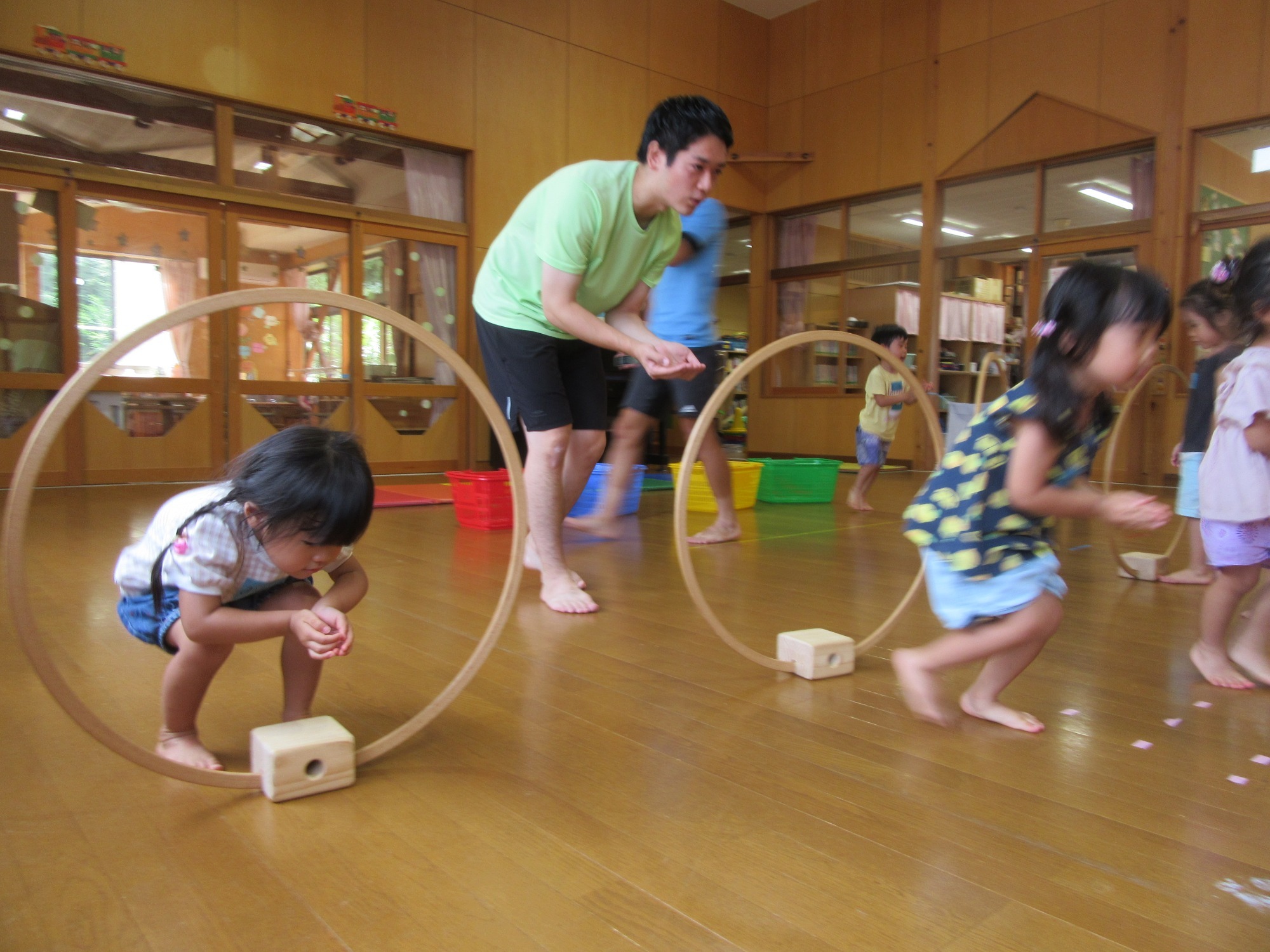 写真：体操教室の様子
